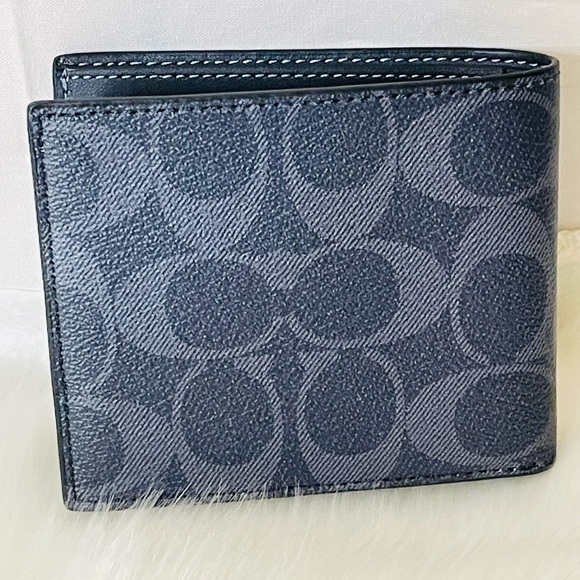 NWT Laptop Sleeve in Signature Canvas with Coach Varsity and Billfold wallet - Picture 13 of 16